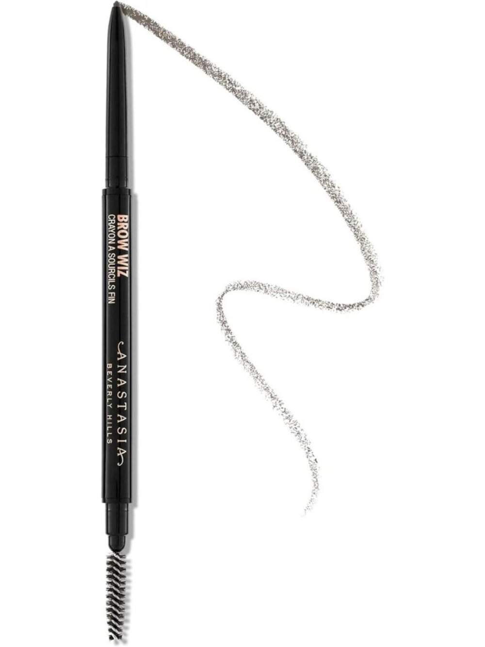 Ultra-Slim Retractable Eyebrow Pencil - Waterproof, Smudge-Proof, Natural Finish